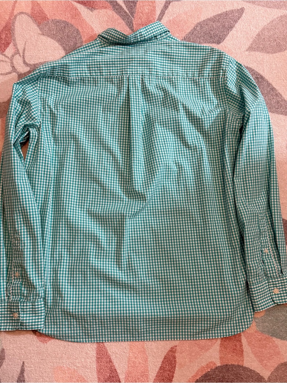 Vineyard Vines Stretch Cotton Gingham Shirt - Men’s Size Large - Picture 3 of 5